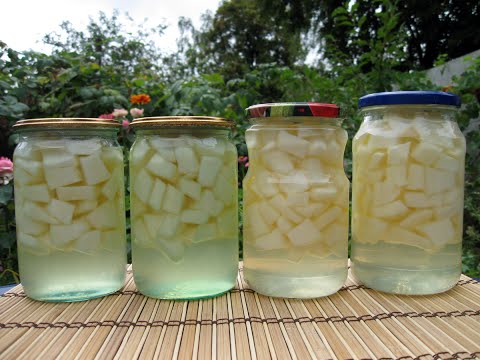 Видео: Консервированная ДЫНЯ на Зиму / Сладкий вкус лета / Пошаговый рецепт