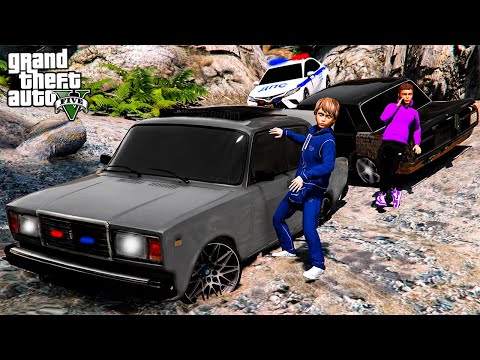 Видео: КОПЫ ЗАБРАЛИ НАШИ ОПЕРСКИЕ ТАЧКИ НА ШТРАФСТОЯНКУ! ВИТЯ УЛЕТЕЛ В КАНАВУ! ШКОЛЬНЫЕ БУДНИ ГТА 5