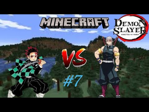 Видео: Minecraft клинок рассекающих демонов :7 эпизод битва с хашира звука