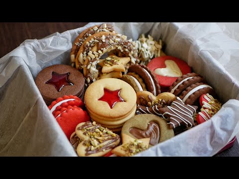 Видео: Коробка Печенья 🎁 12 Видов ПЕЧЕНЬЯ 🍪 из одного теста!