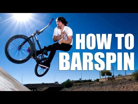 Видео: How to barspin on BMX, MTB (Как сделать Barspin на BMX, MTB) | Школа BMX Online #20