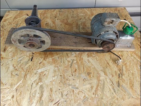 Видео: Соковыжималка СССР из ручной в электрическую!!!