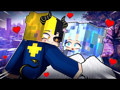 Видео: Демон Признался Ангелу в Чувствах в Майнкрафт 7 серия