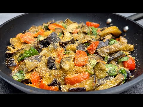 Видео: Невероятно вкусные баклажаны за считанные минуты! Нет мяса! Легкий и дешевый ужин! 2 лучших рецепта.