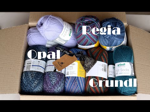 Видео: Большая закупка носочной пряжи.