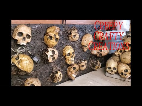 Видео: Урок по созданию черепа из молочного кувшина! (Часть 1)