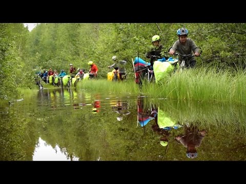 Видео: Наши в Приполярной Карелии: Лоухи - Белое море 2015. ВЕЛОПОХОД от ГородокТВъ. 2 серия