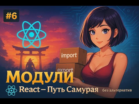 Видео: Модули? import, export, default export / 6 / Курс React Путь Самурая: Без альтернатив