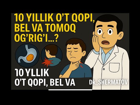 Видео: 10 ЙИЛЛИК ЎТ ОҒРИШИ, БЕЛ ВА ТОМОҚ ОҒРИШИ… ? Dk_Shermatov в прямом эфире!