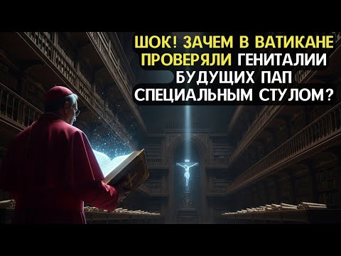 Видео: ШОК! ЗАЧЕМ В ВАТИКАНЕ ПРОВЕРЯЛИ ГЕНИТАЛИИ БУДУЩИХ ПАП СПЕЦИАЛЬНЫМ СТУЛОМ?