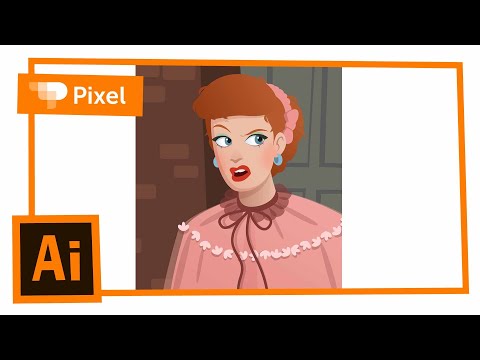 Видео: Стилизация изображения в Adobe Illustrator (+ проверка работ)