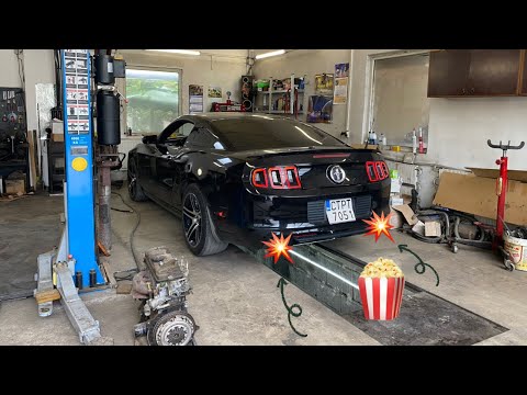 Видео: Ford Mustang - монтаж на генерация с крайни гърнета и накрайници / Borla Atak / 🍿🎉💥