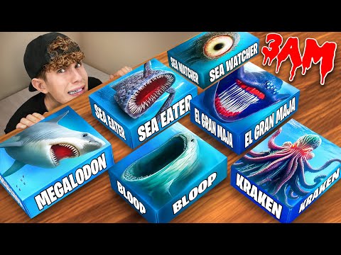 Видео: НИКОГДА НЕ ОТКРЫВАЙ МИСТЕРИ-БОКСЫ BLOOP SEA EATER EL GRAN MAJA в 3 ЧАСА НОЧИ!!