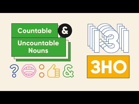 Видео: Злічувані/Незлічувані іменники | Countable/uncountable nouns | ЗНО АНГЛІЙСЬКА МОВА