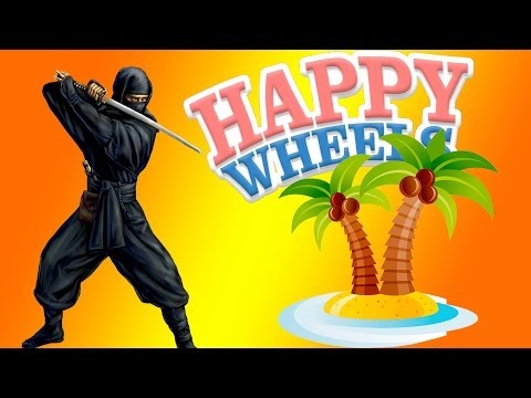 Видео: Зеленый Ниндзя!!! (Happy Wheels с Фростом!) №13