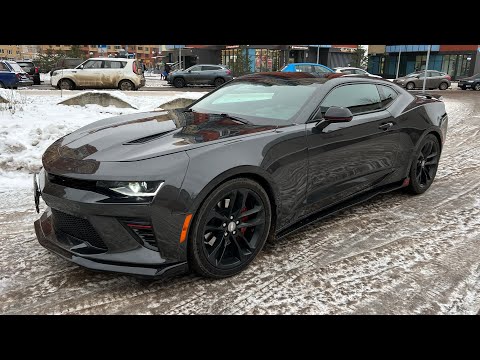 Видео: БУ Chevrolet Camaro ss 2016г, 6.2i 455лс, 62.000км, 2.800.000 рублей.
