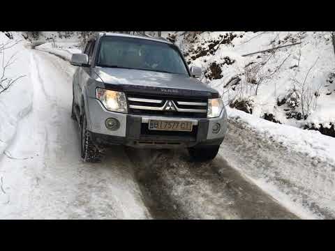 Видео: Pajero |V подъем на Драгобрат. Без опыта!
