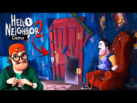 Видео: Разгадал ВСЕ ТАЙНЫ и Открыл ЗАПРЕТНУЮ ДВЕРЬ! Финал Игры Hello Neighbor 2 Demo от Cool GAMES
