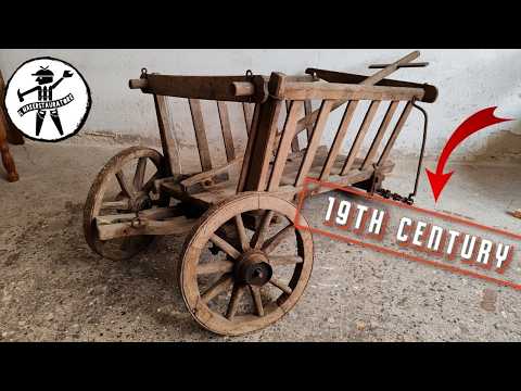Видео: Я восстановил тележку XIX века, используя традиционные методы