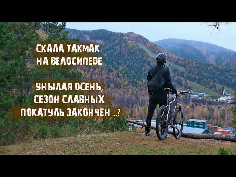 Видео: Скала Такмак, на титановом велосипеде / что можно есть в лесу?