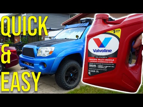 Видео: Самостоятельная промывка/замена трансмиссионной жидкости — Tacoma 2-го поколения (2006-2015)