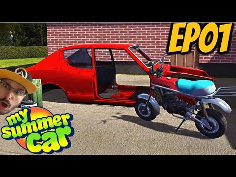 Видео: МОЯТА ЛЯТНА БРИЧКА?!... -MY SUMMER CAR  #1