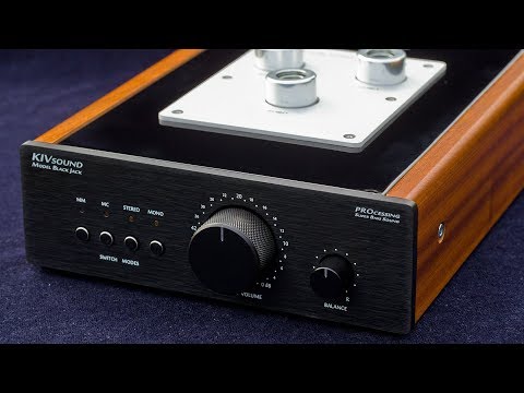 Видео: Tube phono preamplifier KIVsound  "Black Jack". Ламповый фонокорректор.
