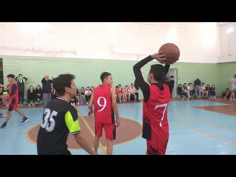 Видео: Соревнования по баскетболу среди школ г. Жезказган / 1 школа vs 10 школа