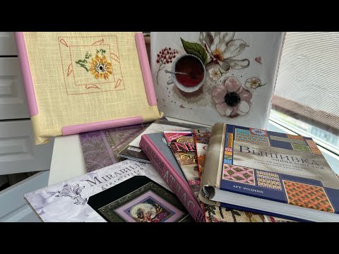 Видео: Шовчики мечты и реальность/Новый финиш-старт мужа/Оформила цветочные 🌺 вышивки/ Мега покупки!/