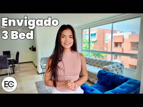 Видео: Жизнь в Энвигадо: прекрасная 3-комнатная квартира с открытой планировкой и великолепным видом