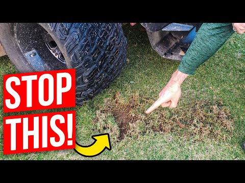 Видео: Поверните газонокосилку с нулевым радиусом поворота, не повреждая траву