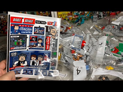 Видео: 4000 ДЕТАЛЕЙ ЗА 28к / ОБЗОР НАБОРА 76178 DAILY BUGLE (Часть 1) Лего / Lego