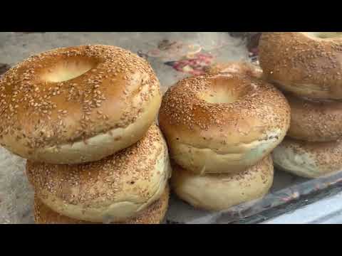 Видео: Уличная еда в Бишкеке Обзор рынка Мадина встреча с @AbdulazizSalavat