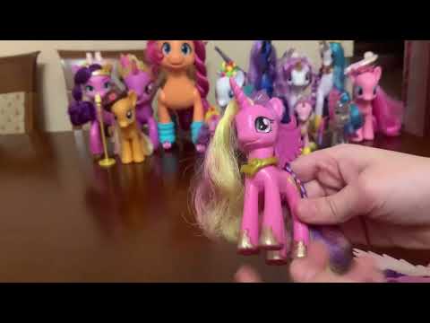 Видео: Май литл пони . Моя коллекция пони. Обзор новые и старые выпуски.