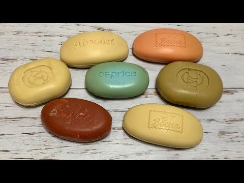 Видео: ASMR Soap/ cutting dry rancid soap/ резка прогорклого мыла