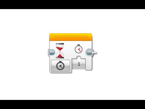 Видео: Программирование в Lego Mindstorms EV3. Урок #7: Блок Ожидания