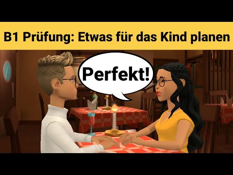 Видео: Устный экзамен по немецкому языку B1 | Планируйте что-нибудь вместе/диалог | разговор, часть 3