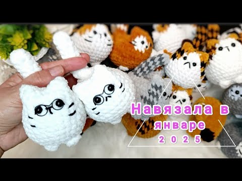 Видео: Какие игрушки связала в январе 2025г