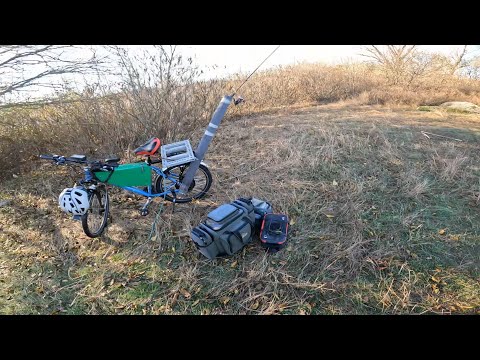 Видео: Мой транспорт для рыбалки. Электровелосипед. Первые впечатления от нового мотор колеса 29 10 2023