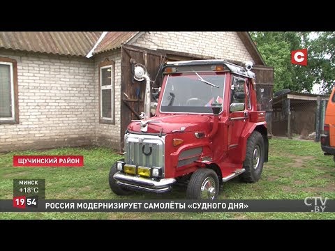 Видео: Самый крутой тюнинг трактора! Армянин собрал настоящий шедевр!