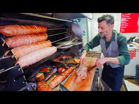 Видео: Тур по уличной еде в Стамбуле!! 🇹🇷 Лучшие недорогие места для еды на Гранд-базаре в Стамбуле, Тур...