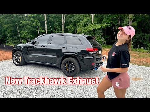 Видео: НОВЫЙ выхлоп Valvetronic для моего TrackHawk