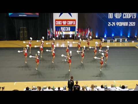 Видео: Чир-фристайл группа, взрослые. Команда Neo-dance