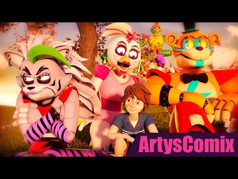 Видео: СБОРНИК АНИМАЦИЙ FNAF #5 | Многоголосая озвучка | FNAF SECURITY BREACH