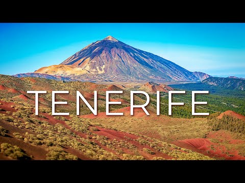 Видео: [4K] Тенерифе с высоты птичьего полета. Вулкан Тейде. Канарские острова