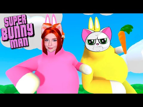Видео: СУПЕР БАННИ МЕН И ВУМЕН ► БЕЗУМНЫЕ ЗАЙЦЫ В ДЕЛЕ 😎🐰