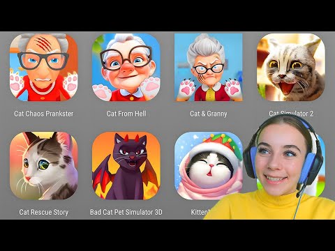 Видео: 7 ИГР ПРО КОТА