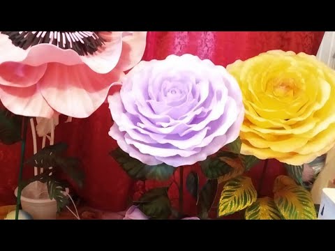 Видео: МК Роза из НПЭ. Часть 2. Формирование розы.