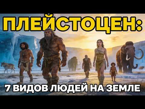 Видео: Плейстоцен: Комета убийца и 7 человеческих видов на Земле