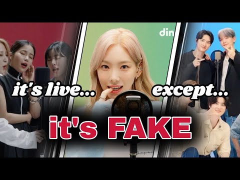 Видео: Грустное редактирование живого вокала в K-pop